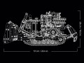 LEGO ® 42131 TECHNIC Buldożer Cat® D11