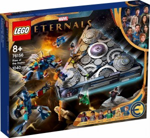 LEGO 76156 Domo powstaje