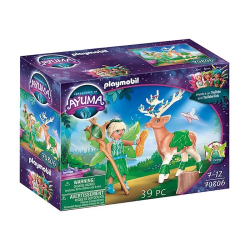 PLAYMOBIL 70806 AYUMA Forest Fairy z tajemniczym zwierzątkiem