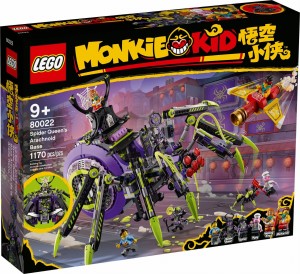 LEGO ® 80022 MONKIE KID Baza arachnoidów Spider Queen