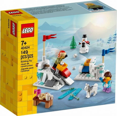 LEGO ® 40424 Zimowa bitwa na śnieżki