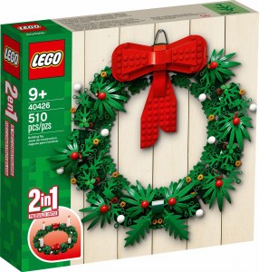 LEGO 40426 SEASONAL Bożonarodzeniowy wieniec 2 w 1