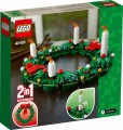 LEGO 40426 SEASONAL Bożonarodzeniowy wieniec 2 w 1 (2)