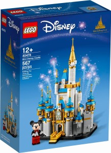 LEGO ® 40478 DISNEY Miniaturowy zamek Disneya