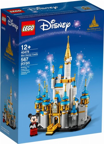 LEGO ® 40478 DISNEY Miniaturowy zamek Disneya