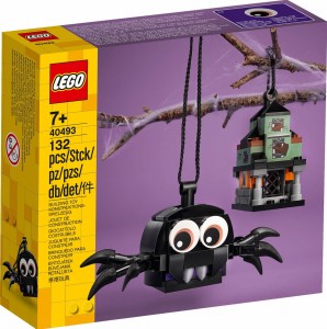 LEGO ® 40493 Pająk i nawiedzony dom