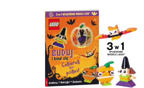 LEGO ICONIC Buduj i baw się. Cukierek albo psikus!