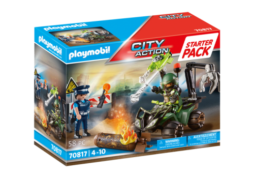 PLAYMOBIL 70817 Starter Pack Policja: Ćwiczenia policyjne