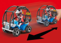 PLAYMOBIL 70820 Starter Pack Pokaz kaskaderski z quadem i płonącą rampą