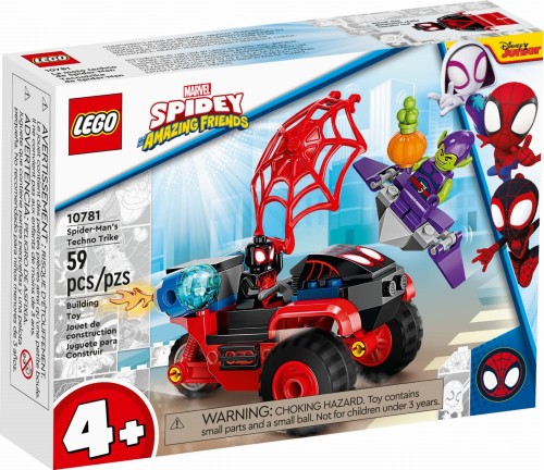 LEGO ® 10781 Miles Morales: Technotrójkołowiec Spider-Mana