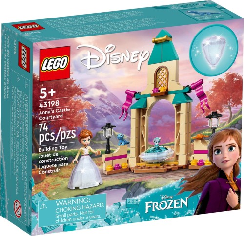 LEGO ® 43198 DISNEY Dziedziniec zamku Anny