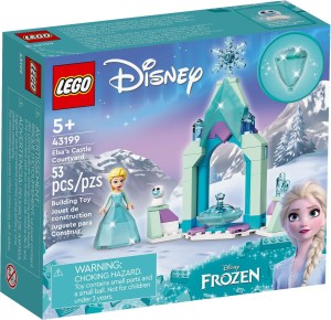 LEGO ® 43199 DISNEY Dziedziniec zamku Elzy