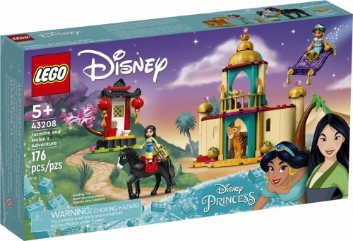 LEGO ® 43208 DISNEY Przygoda Dżasminy i Mulan