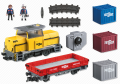 PLAYMOBIL 5258 Nowy zdalnie sterowany pociąg towarowy ze światłem i dźwiękiem