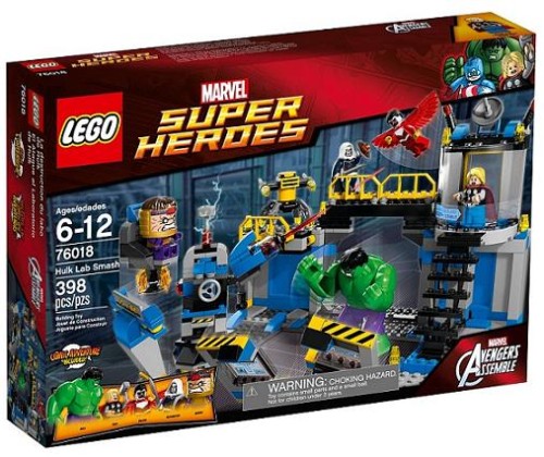 LEGO 76018 Super Heroes Zniszczenie laboratorium Hulka