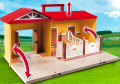 PLAYMOBIL 5348 Nowa przenośna stajnia