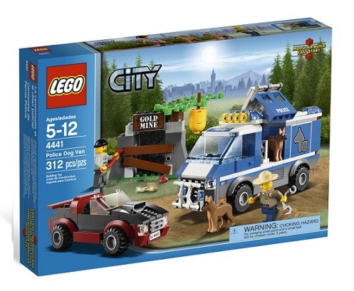 LEGO City Policja leśna 4441 Samochód dla psów policyjnych