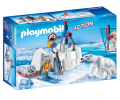 PLAYMOBIL 9056 Strażnik polarny z niedźwiedziami polarnymi