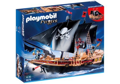 PLAYMOBIL 6678 Piracki statek bojowy