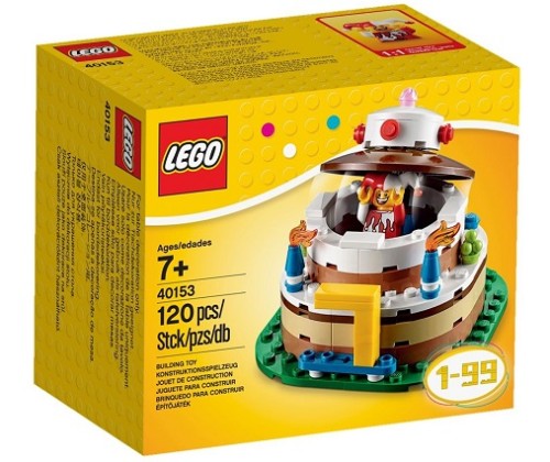 LEGO ® 40153 Urodzinowe ciasto
