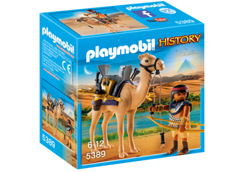 PLAYMOBIL 5389 Egipski wojownik z wielbłądem