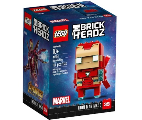 LEGO ® 41604 BrickHeadz Iron Man MK50