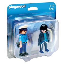PLAYMOBIL 9218 Duo Pack Policjant i złodziej