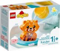 LEGO ® 10964 DUPLO Zabawa w kąpieli: pływająca czerwona panda