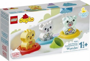 LEGO ® 10965 DUPLO Zabawa w kąpieli: pływający pociąg ze zwierzątkami