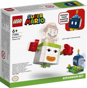 LEGO ® 71396 SUPER MARIO Zestaw rozszerzający Samochód klauna Bowsera Jr.