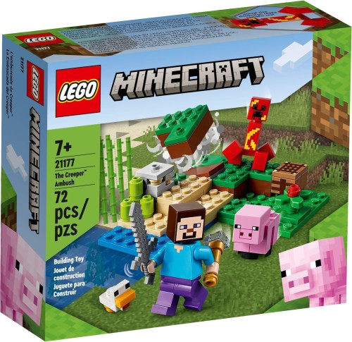 LEGO ® 21177 MINECRAFT Zasadzka Creepera™
