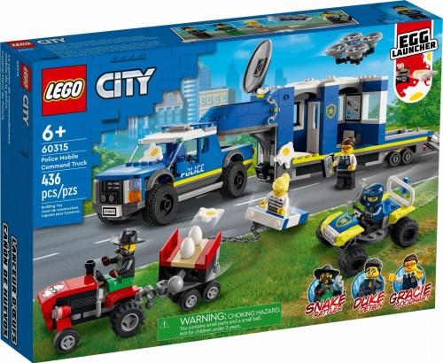 LEGO ® 60315 CITY Mobilne centrum dowodzenia policji