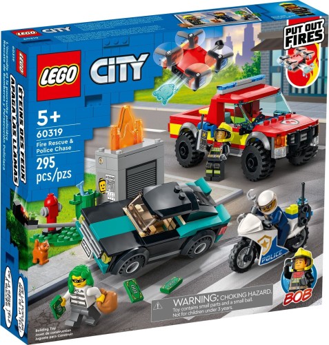 LEGO ® 60319 CITY Akcja strażacka i policyjny pościg