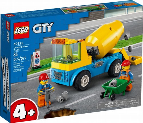 LEGO ® 60325 CITY Ciężarówka z betoniarką