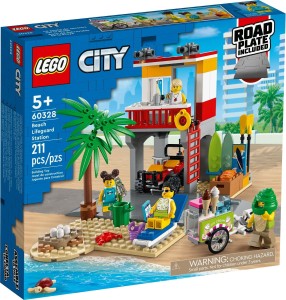 LEGO ® 60328 CITY Stanowisko ratownicze na plaży