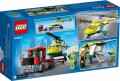 LEGO ® 60343 CITY Laweta helikoptera ratunkowego