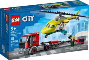 LEGO ® 60343 CITY Laweta helikoptera ratunkowego
