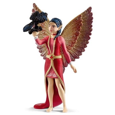 Schleich 70586 - Bayala Movie Nuray z krukiem Munyn