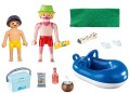 PLAYMOBIL 70112 FAMILY FUN Chłopiec z oponą do pływania