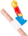 Zestaw szkolny LEGO 52053: Minifigurka, 4 ołówki, klocek do mocowania, temperówka, gumka do ścierania