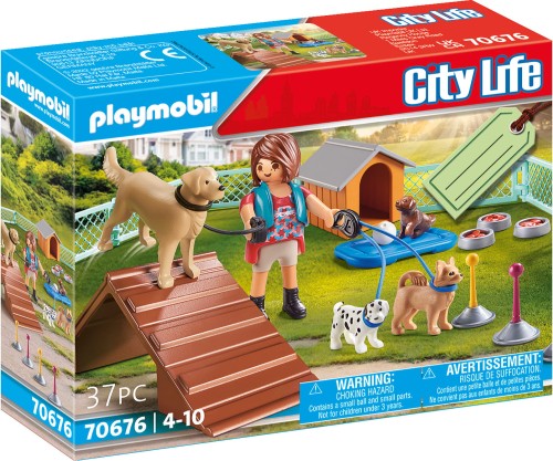 PLAYMOBIL 70676 Zestaw upominkowy "Treserka psów"