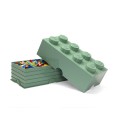 LEGO®  Pojemnik klocek Brick 8 (Oliwkowy)