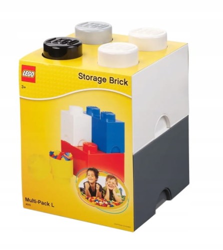 LEGO® Zestaw pojemników 4w1 (Szare)