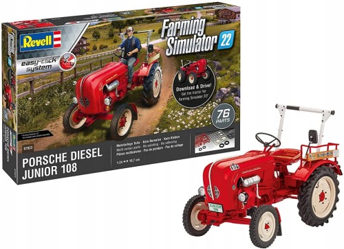 Revell 07823 Porsche Junior 108 Farming Simulator Edition
