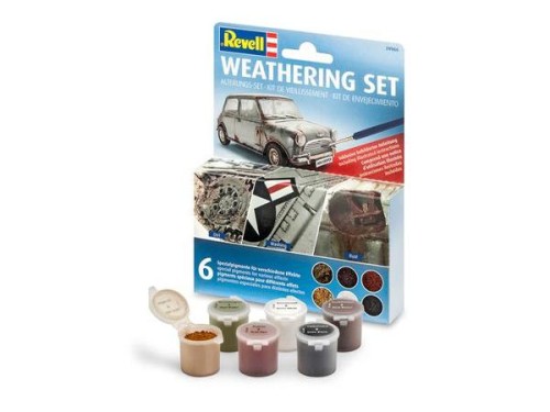 Revell 39066 Weathering Set zestaw 6 pigmentów
