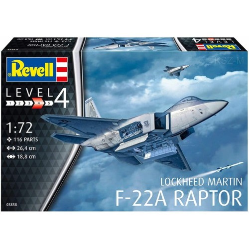 Revell 03858 Lockheed Martin F-22A Raptor