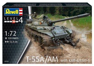 Revell 03328 T-55A/AM with KMT-6/EMT-5