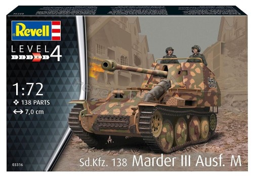 Revell 03316 Sd.Kfz. 138 Marder III Ausf. M