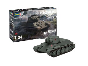 Revell 03510 T-34 "World of Tanks" easy-click system