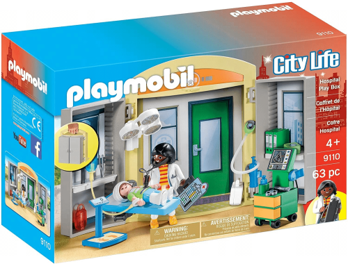 PLAYMOBIL 9110 Play Box Szpital